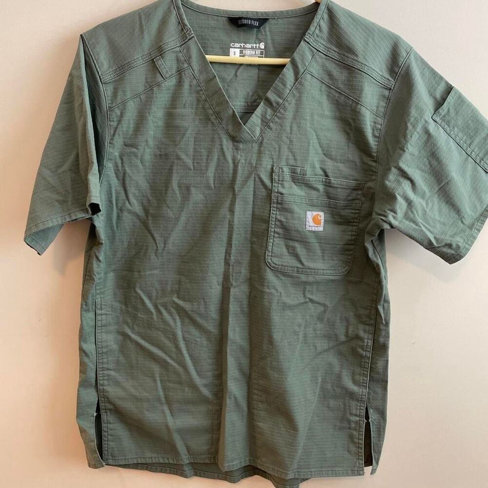 Carhartt Women's Green and Khaki Top